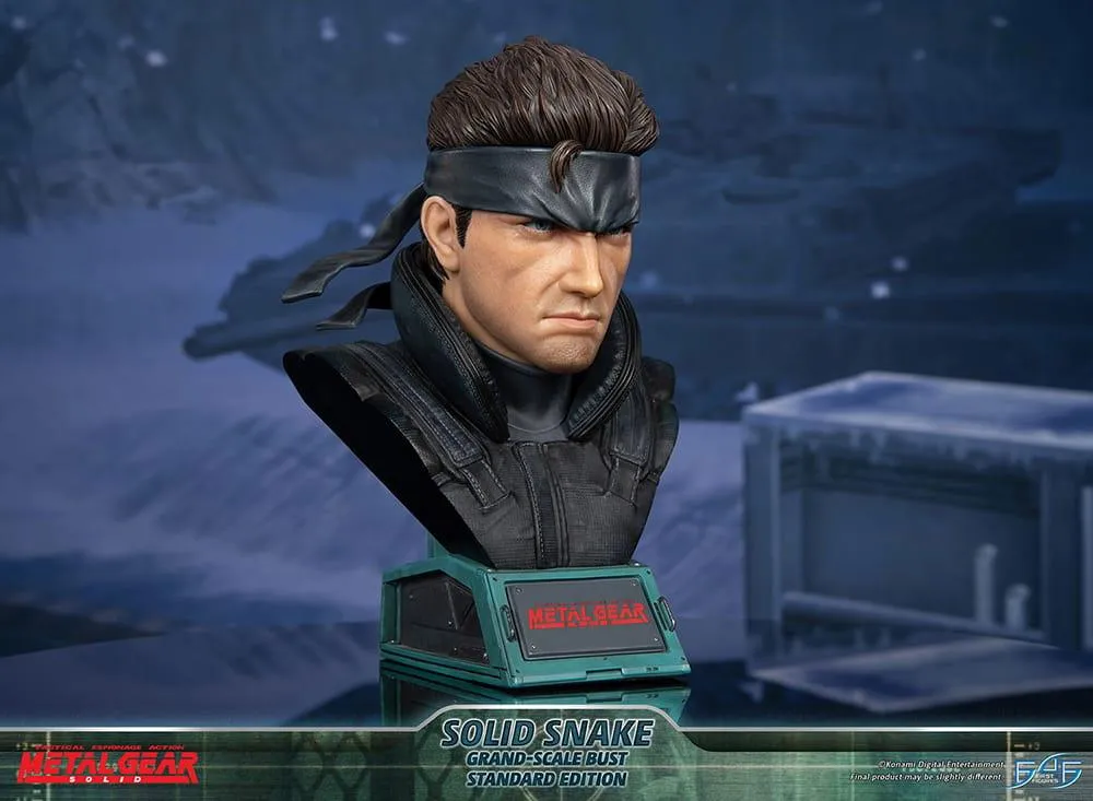 Metal Gear Solid - Solid Snake Grand Scale Bust - Image 12