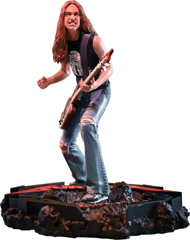 Metallica - Cliff Burton 2 Rock Iconz Statue - Image 2