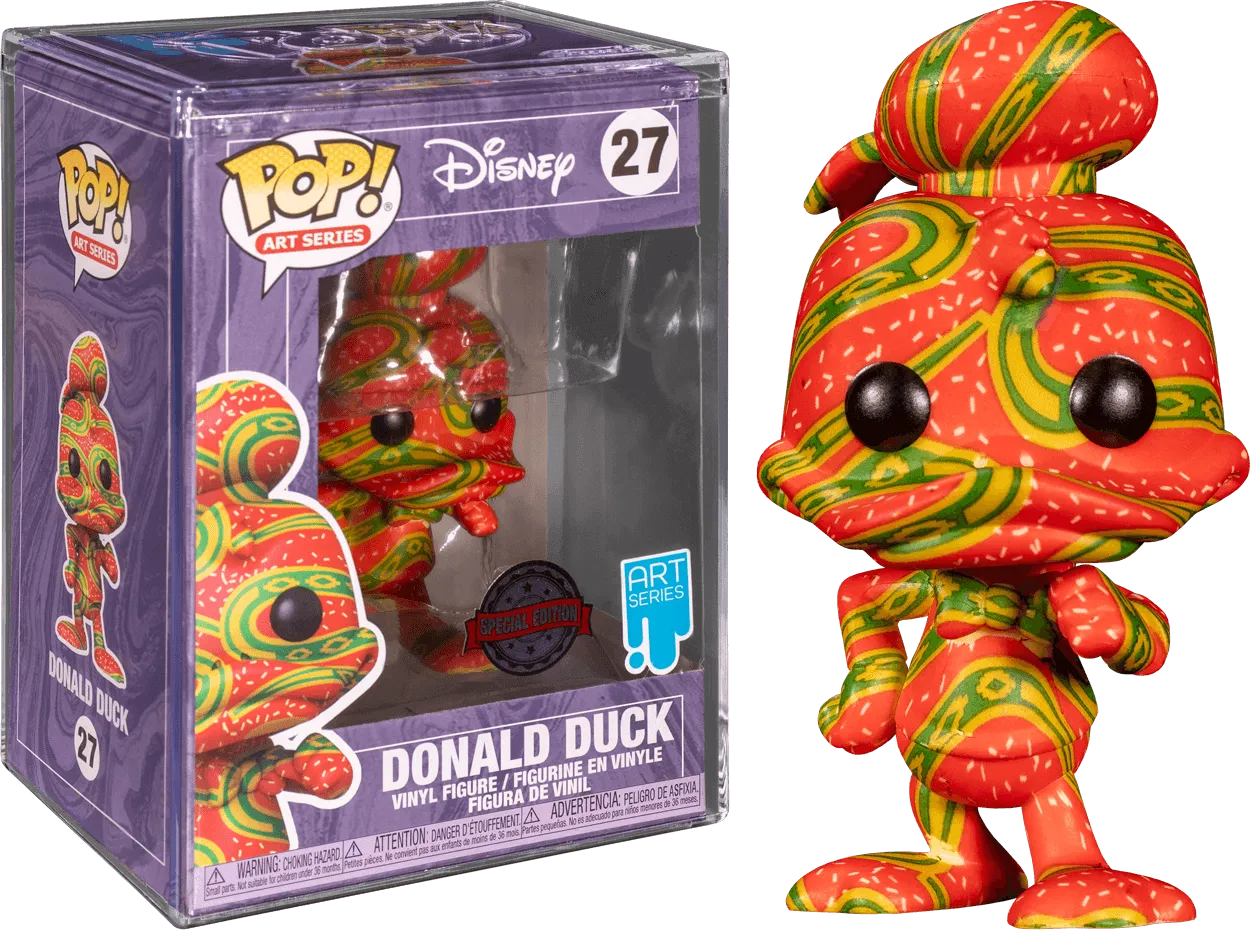 Mickey Mouse - Donald Duck DTV (Artist) US Exclusive Pop! with Protector [RS]
