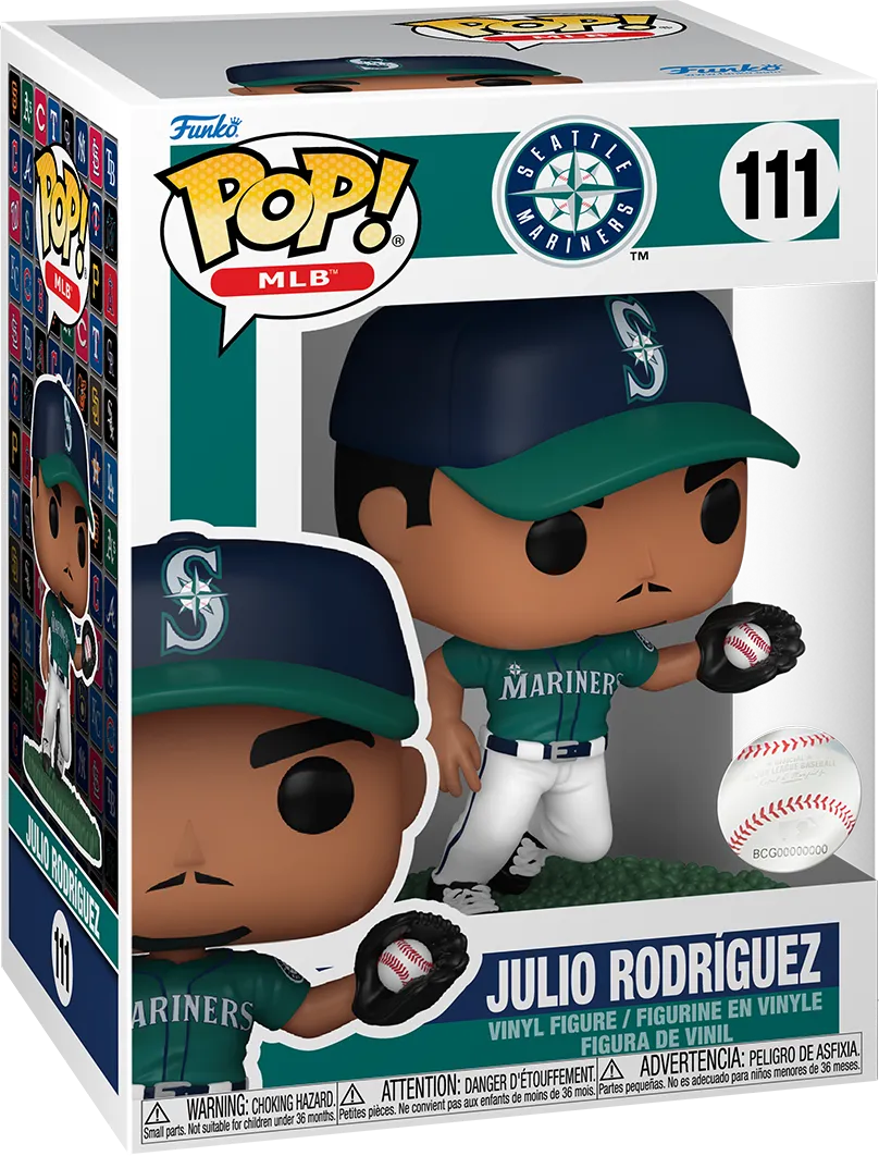 MLB: Mariners - Julio Rodriguez Pop! Vinyl - Image 3