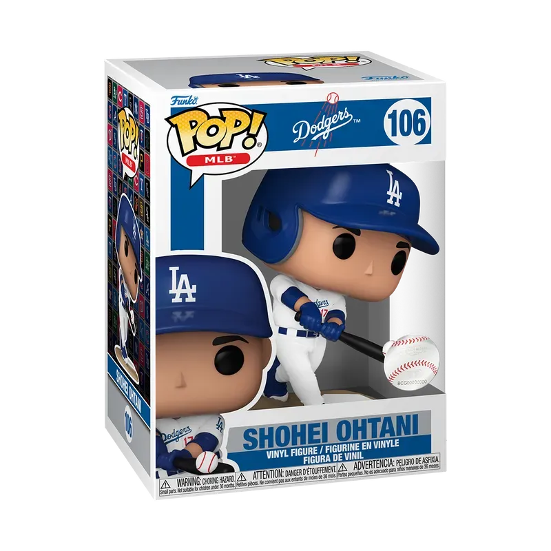 MLB: Dodgers - Shohei Ohtani Pop! Vinyl - Image 3