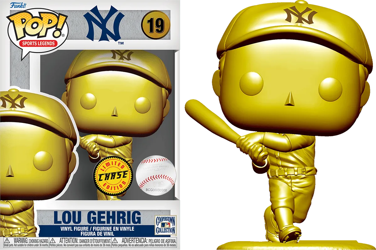 MLB: Legends - Lou Gehrig (with chase) Pop! Vinyl - Image 2