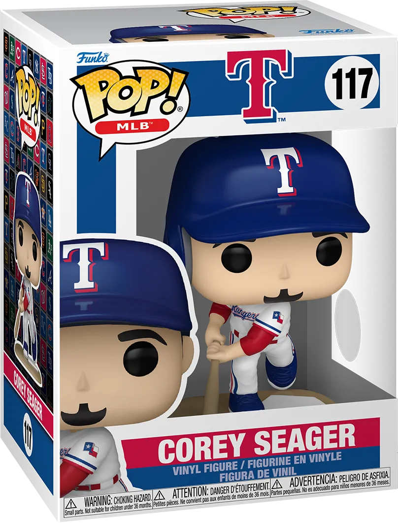 MLB: Rangers - Corey Seager Pop! Vinyl - Image 3