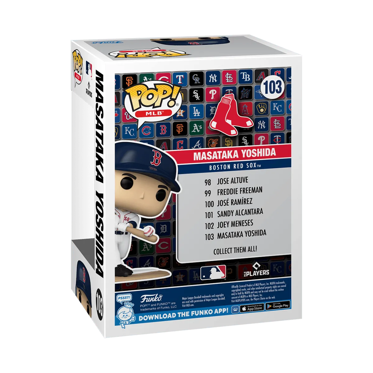 MLB: Red Sox - Masataka Yoshida Pop! Vinyl - Image 4