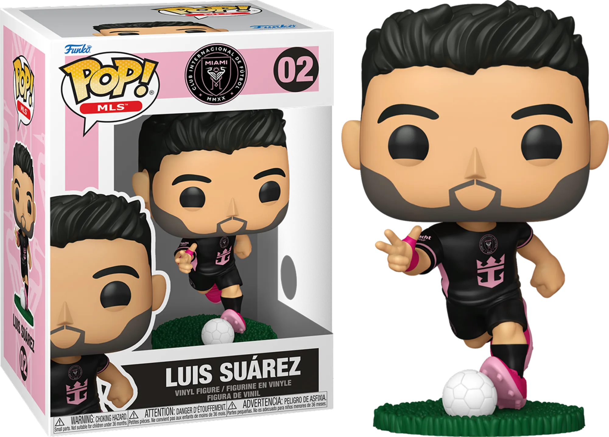 MLS: Inter Miami - Luis Suarez (Away) Pop! Vinyl