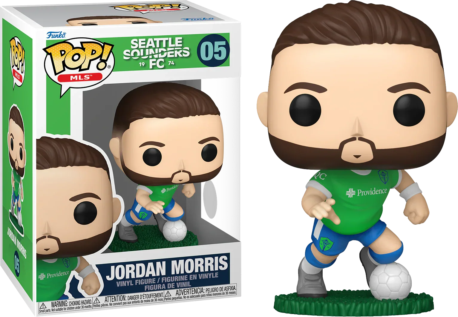 MLS: Sounders - Jordan Morris Pop! Vinyl