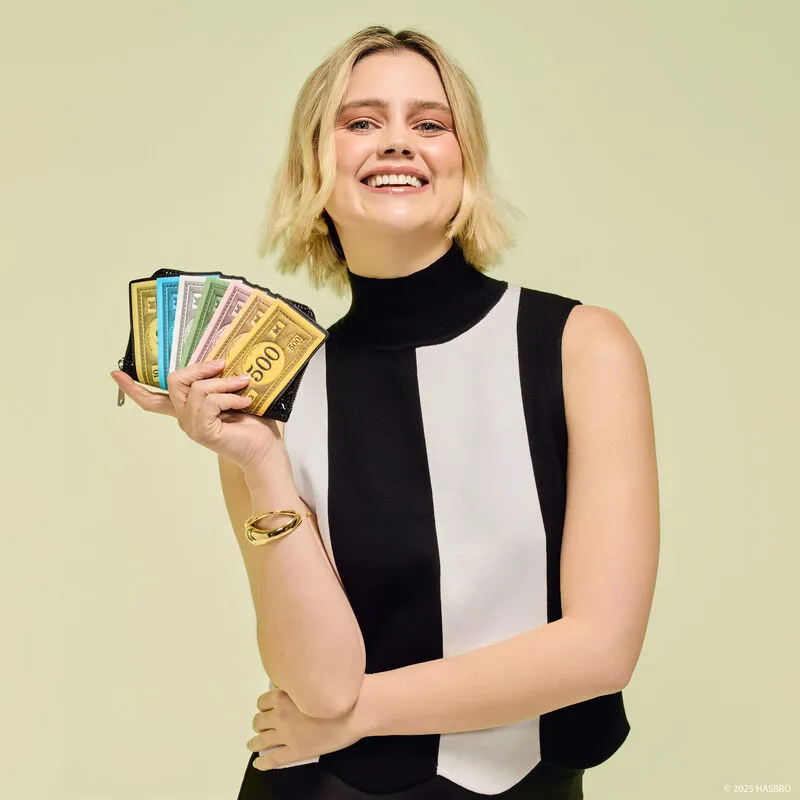 Monopoly 90th - Money Glitter Zip Around Wallet - Image 2