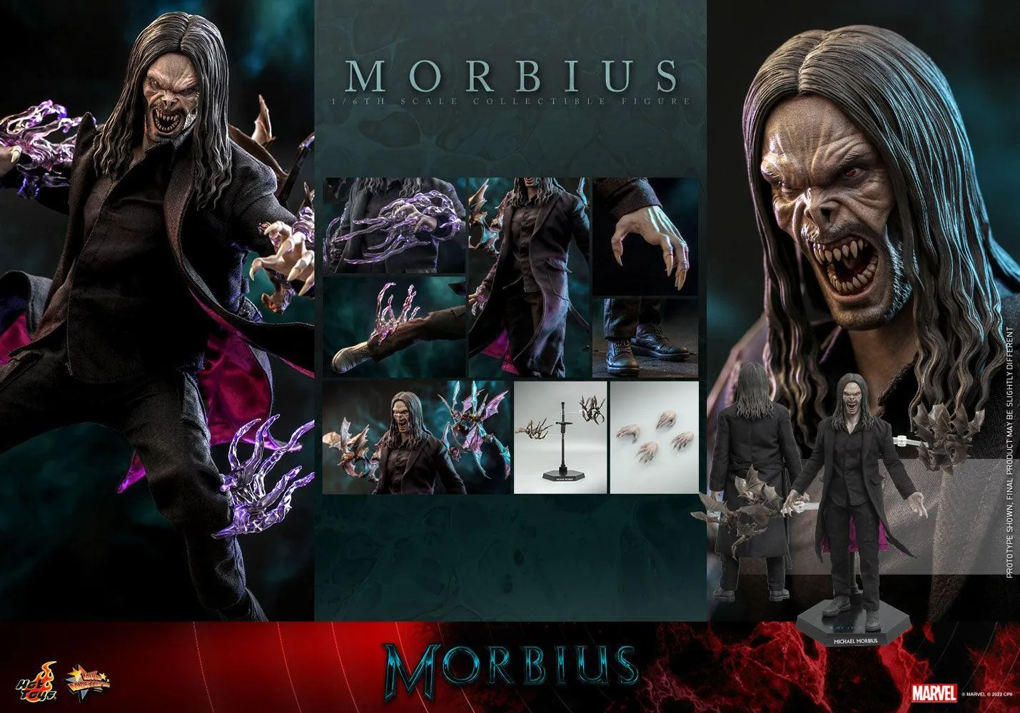 Morbius (2022) - Morbius 1:6 Scale Action Figure - Image 15