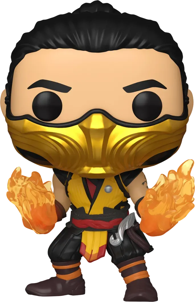Mortal Kombat 1 - Scorpion (Fire Hands) Pop! Vinyl - Image 2
