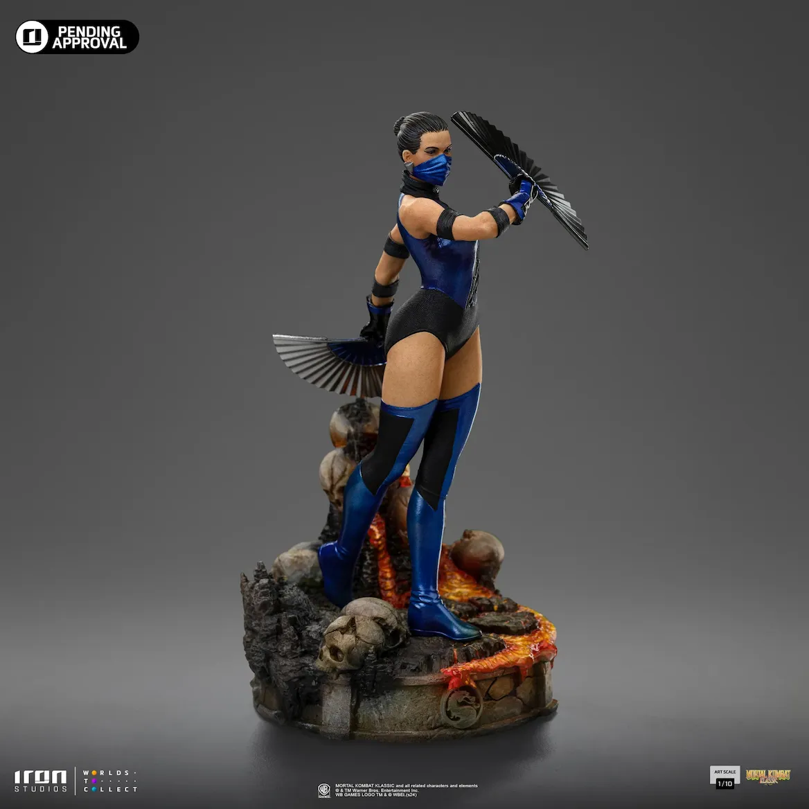 Mortal Kombat - Kitana 1:10 Scale Statue - Image 6