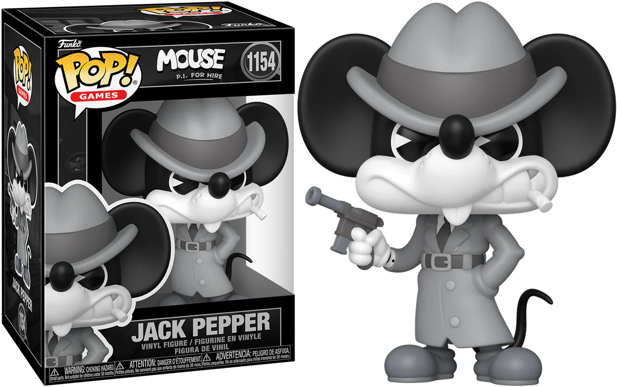 MOUSE: P.I. For Hire - Jack Pepper Pop! Vinyl
