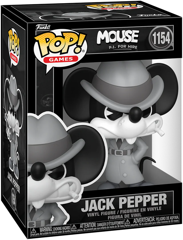 MOUSE: P.I. For Hire - Jack Pepper Pop! Vinyl - Image 3