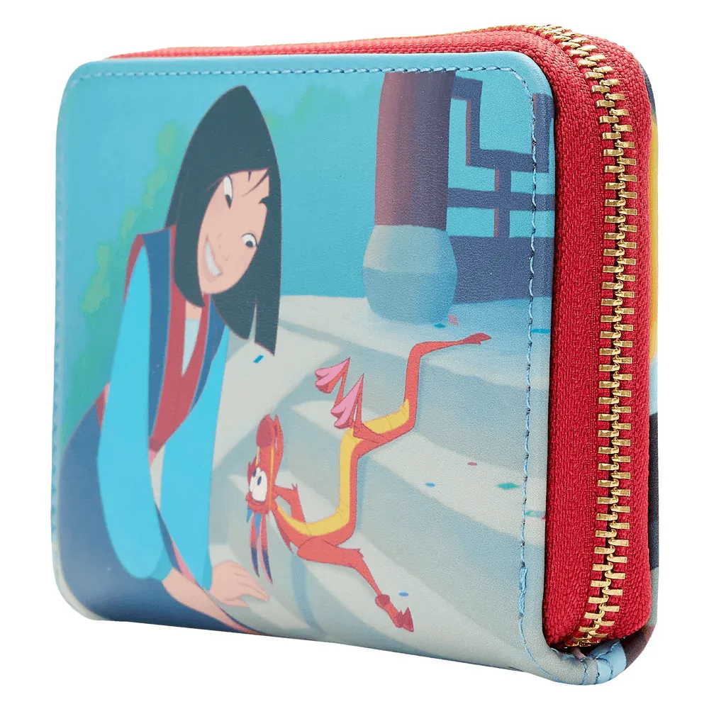 Mulan (1998) - Princess Scene Zip Around Purse - Image 2