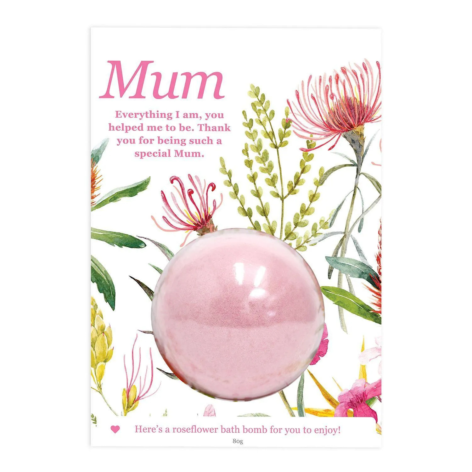Mum Bath Bomb Gift Card