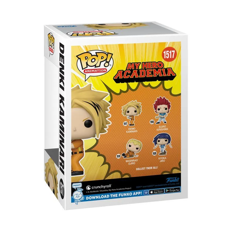 My Hero Academia - Denki Kaminari (Baseball) Pop! Vinyl - Image 4