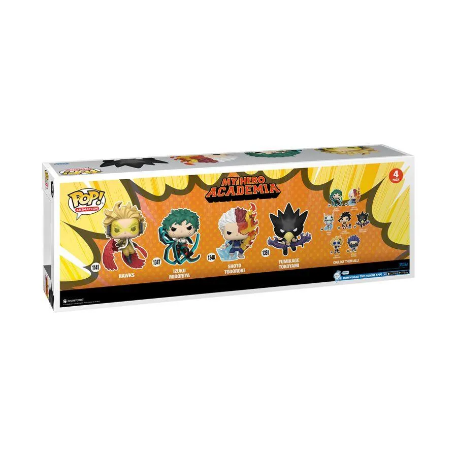 My Hero Academia - Flocked Pop! 4-Pack [RS] - Image 4
