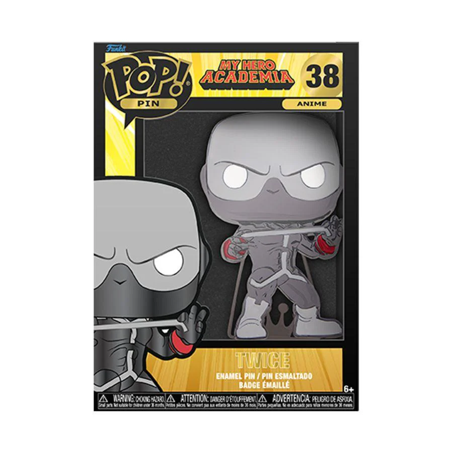My Hero Academia - Twice 4" Enamel Pop! Pin - Image 3