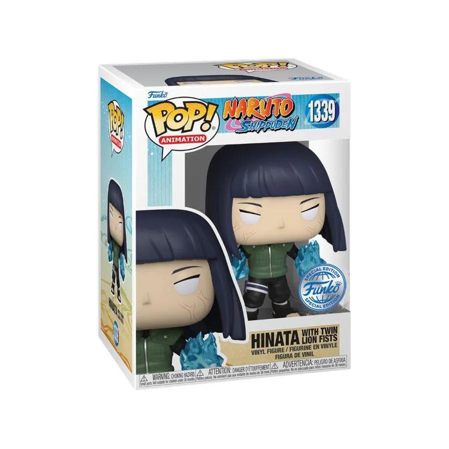 Naruto - Hinata with Twin Lion Fists US Exclusive Pop! Vinyl [RS] - Image 3