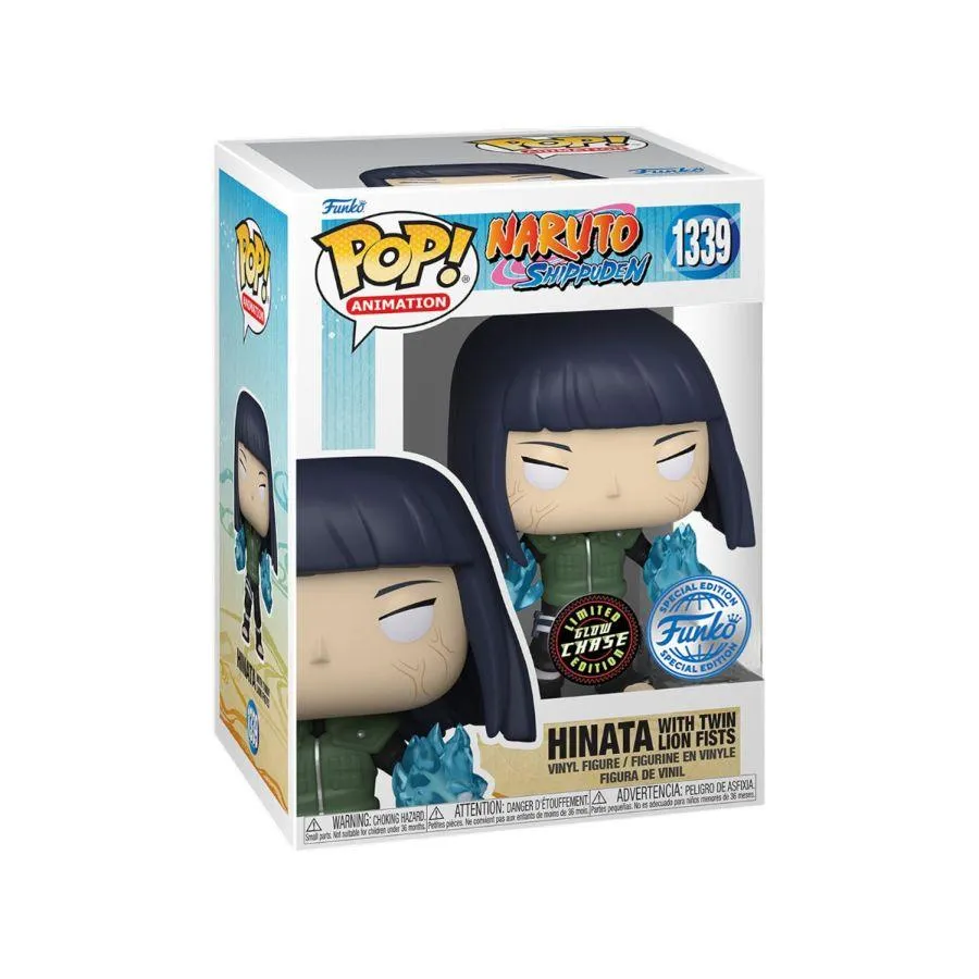Naruto - Hinata with Twin Lion Fists US Exclusive Pop! Vinyl [RS] - Image 4