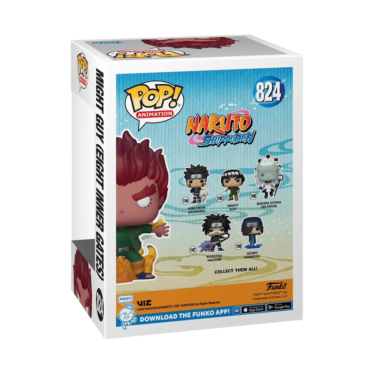 Naruto - Might Guy (Eight Inner Gates) US Exclusive Pop! Vinyl [RS] - Image 4
