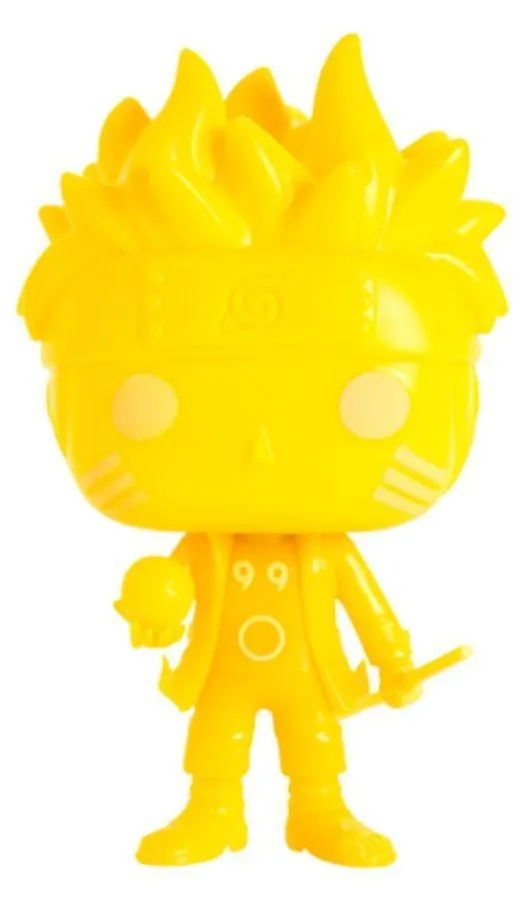 Naruto: Shippuden - Naruto Six Path Yellow Glow US Exclusive Pop! Vinyl [RS] - Image 2