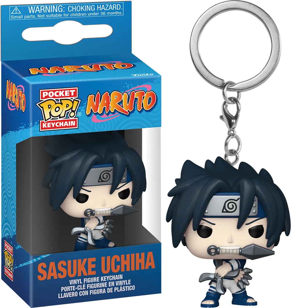 Naruto - Sasuke Uchiha New Classics Pop! Vinyl Keychain
