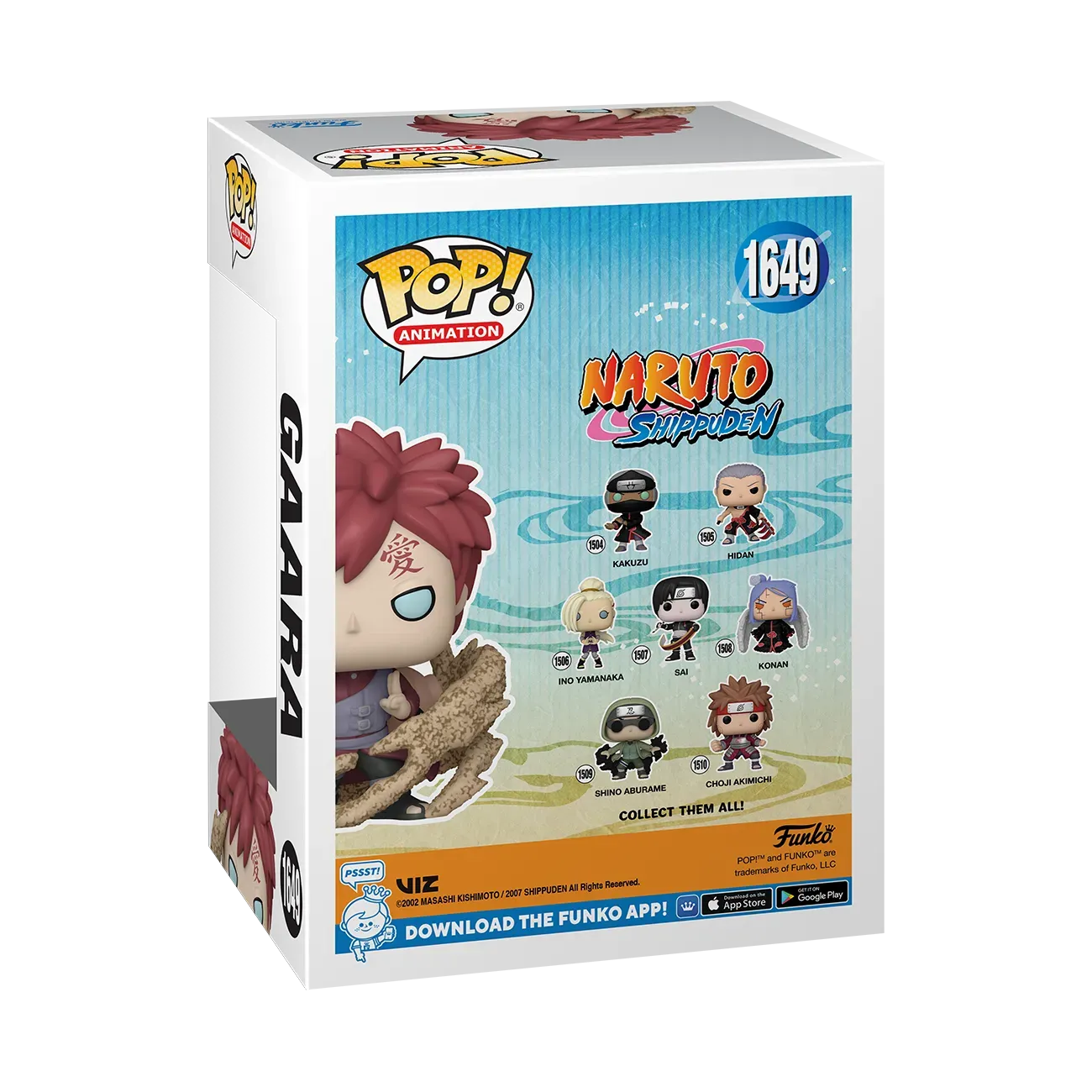 Naruto: Shippuden - Gaara Pop! Vinyl (2024 Summer Convention Exclusive) - Image 5