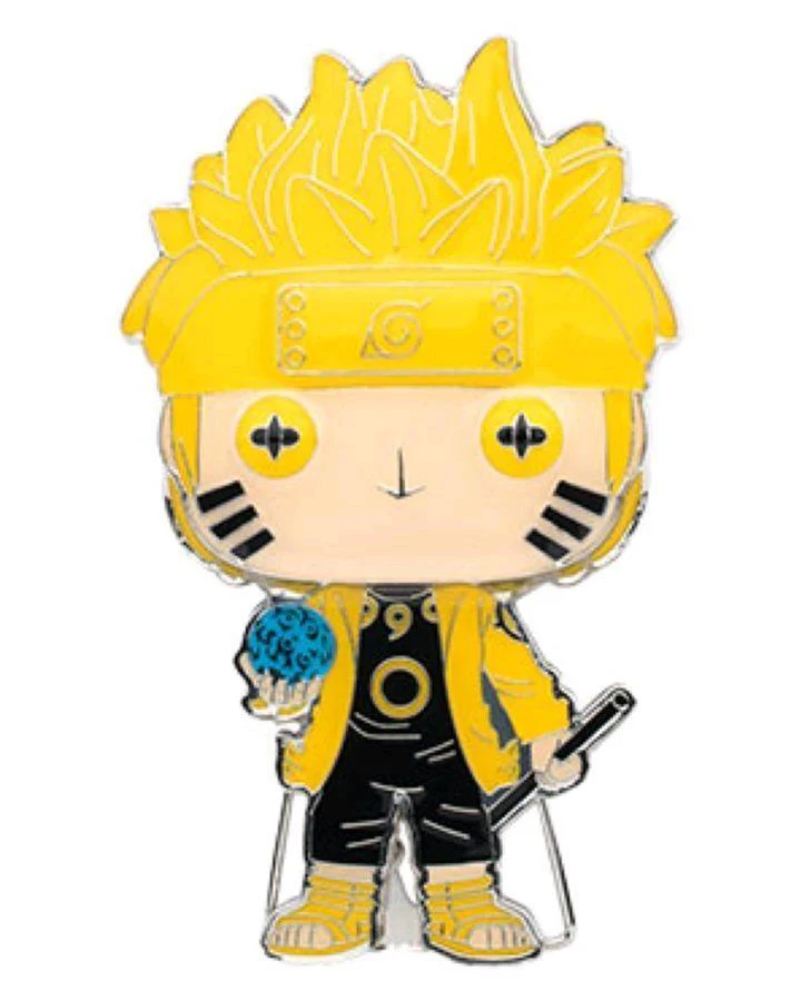 Naruto: Shippuden - Naruto Six Path (wtih chase) 4" Pop! Enamel Pin - Image 3