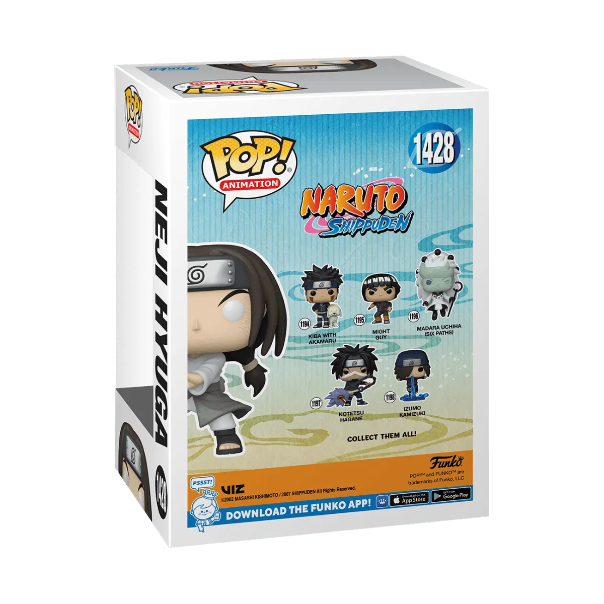 Naruto - Neji Hyuga US Exclusive Pop! Vinyl [RS] - Image 3