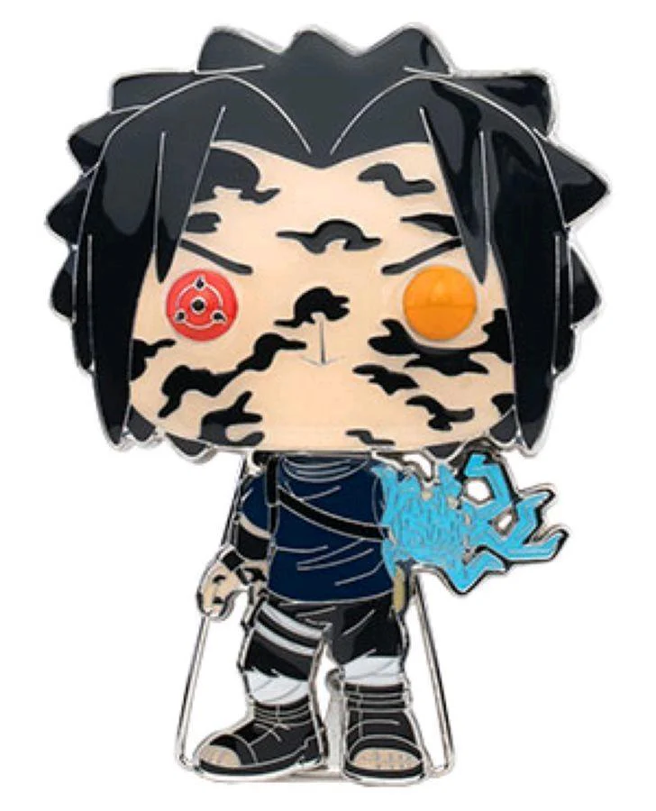Naruto: Shippuden - Sasuke Curse Mark 4" Pop! Enamel Pin - Image 2