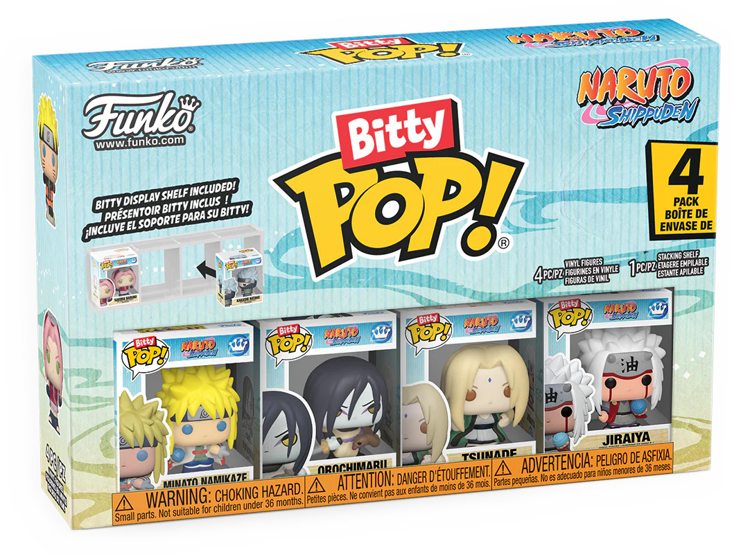 Naruto - Team 2 Bitty Pop! 4-Pack - Image 3