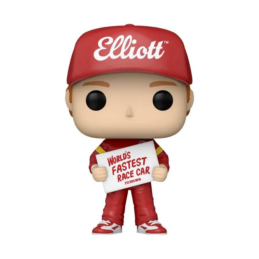 Nascar - Bill Elliott holding Fastest Race Car Sign Pop! Vinyl - Image 2