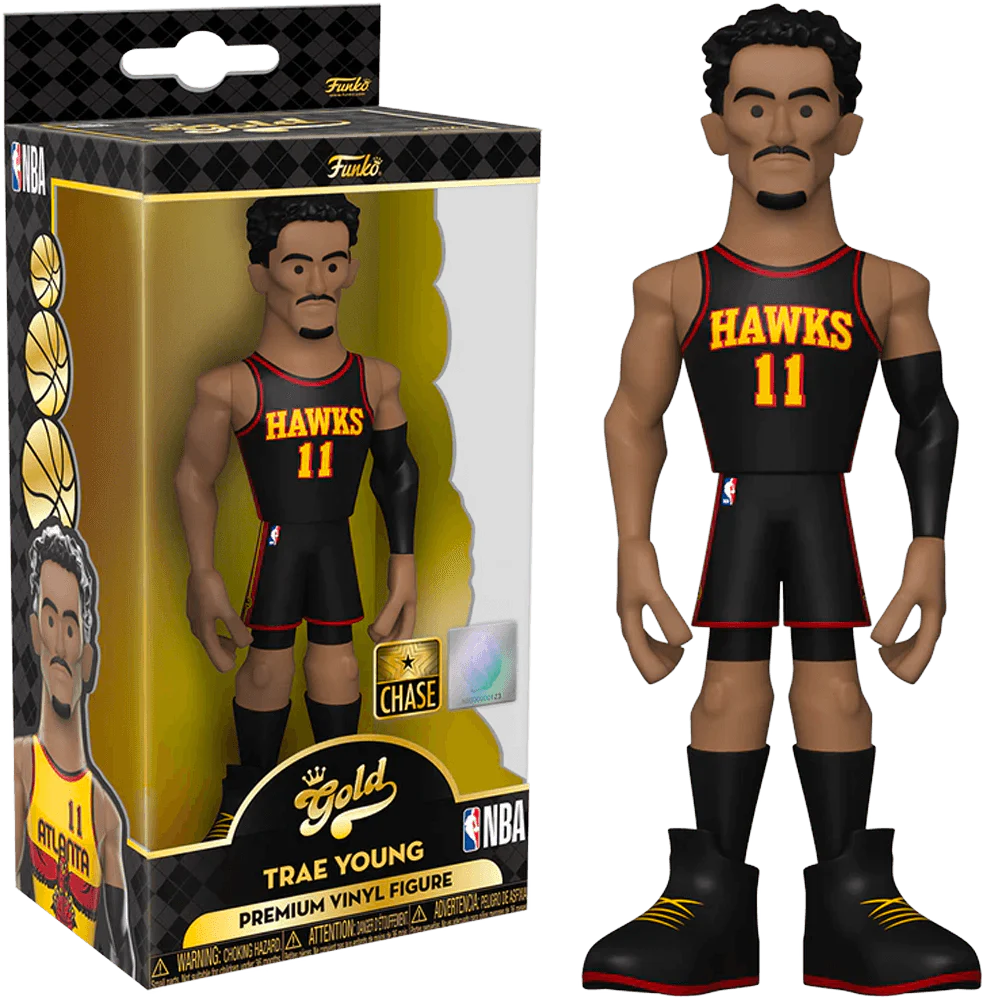 NBA: Grizzlies - Trae Young Alt Uni (with chase) 5" Vinyl Gold - Image 2