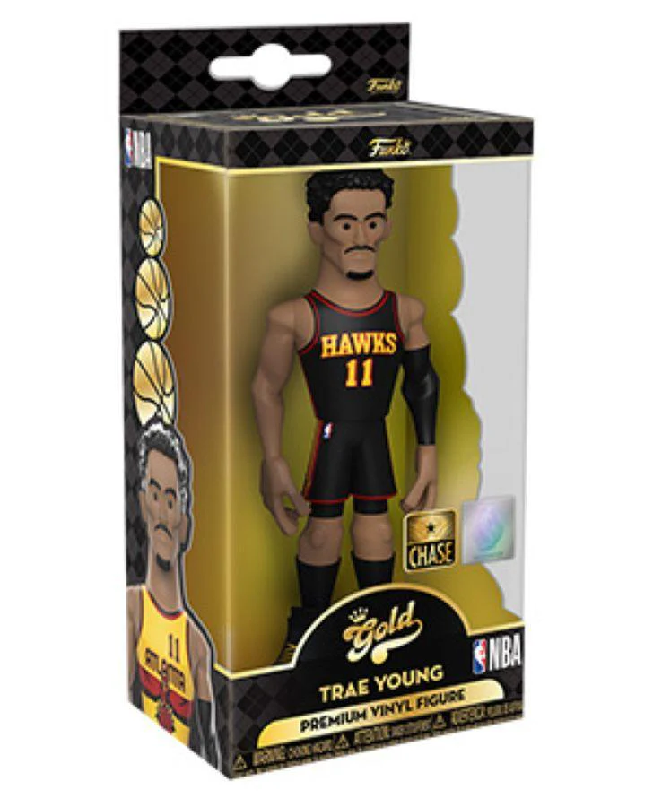 NBA: Grizzlies - Trae Young Alt Uni (with chase) 5" Vinyl Gold - Image 5