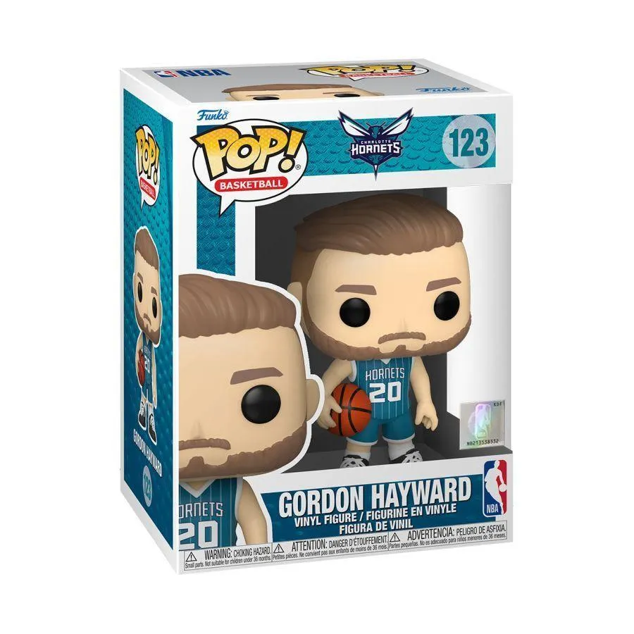 NBA: Hornets - Gordon Hayward (Teal Jersey) Pop! Vinyl - Image 3