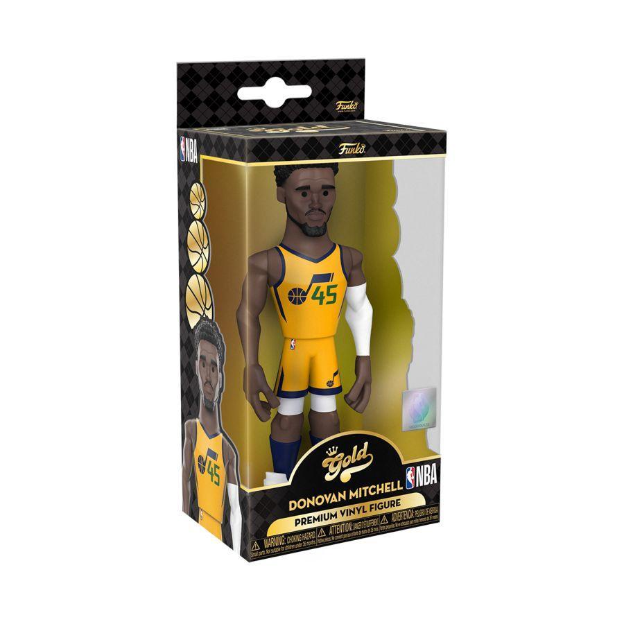 NBA: Jazz - Donovan Mitchell (CE'21) 5" Vinyl Gold (With Chase) - Image 4