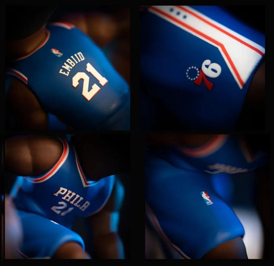 NBA - Joel Embiid (76ers) Mini 6" Vinyl Figure - Image 3