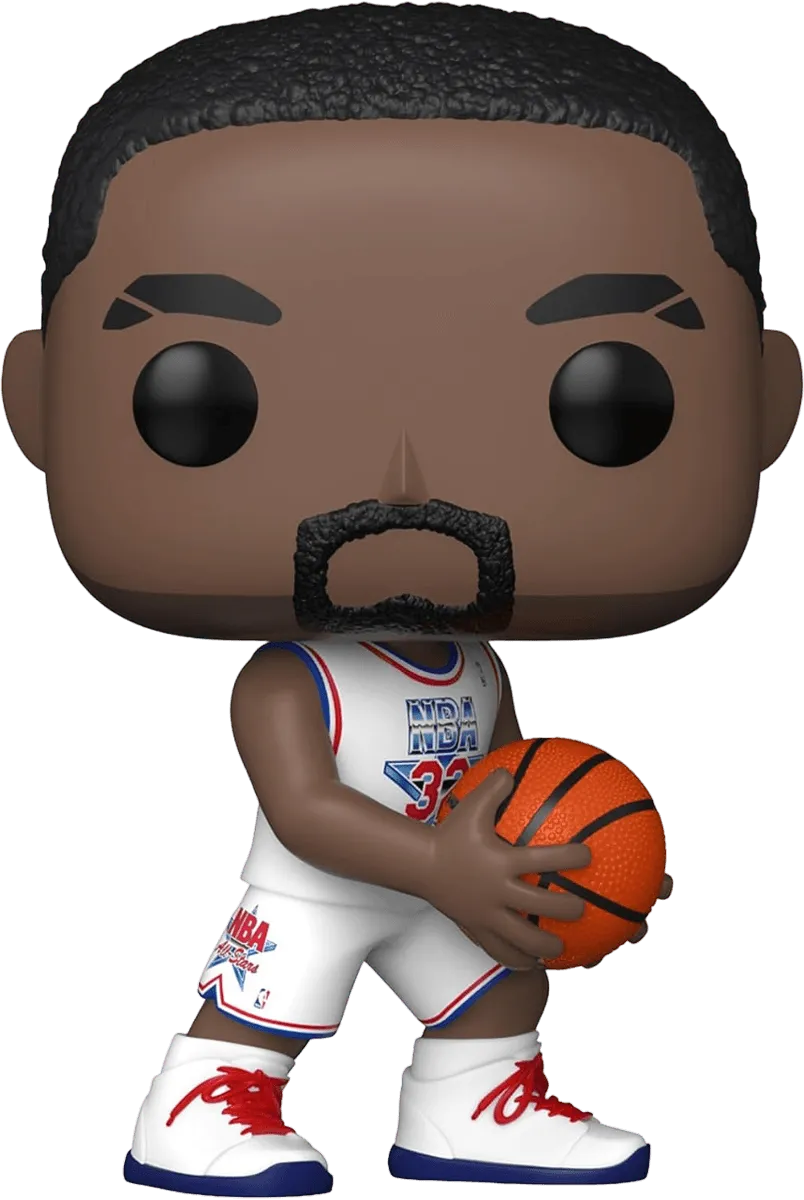 NBA: Legends - Karl Malone White All Star Uniform 92 Pop! Vinyl - Image 2