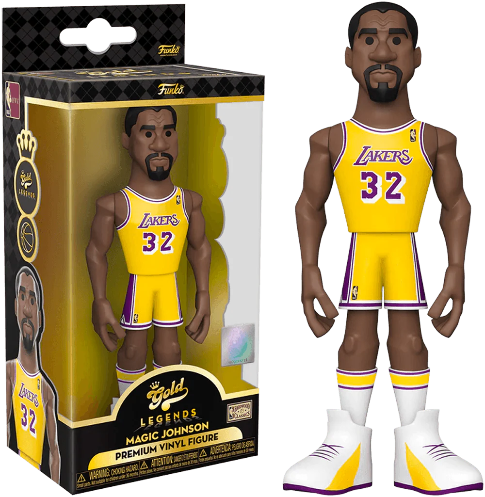 NBA Legends: Lakers - Magic Johnson (with chase) 5" Vinyl Gold