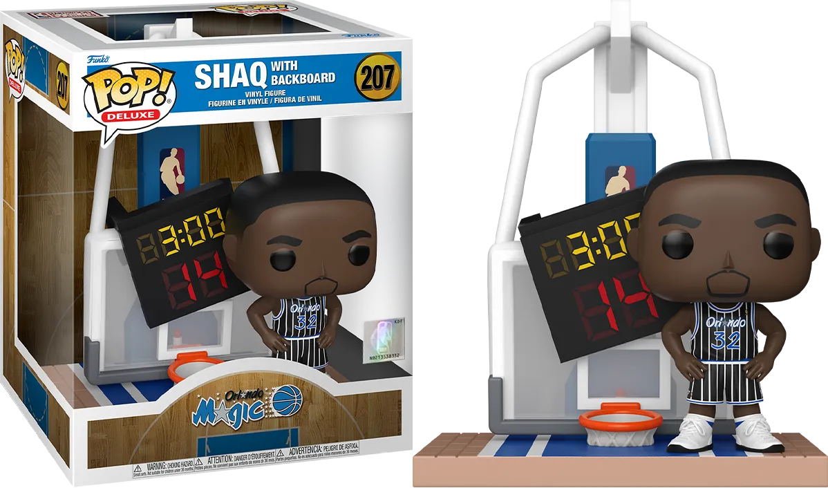 NBA: Magic - Shaquille O'Neal with Backboard Pop! Deluxe