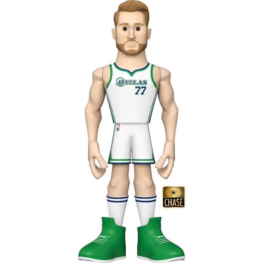 NBA: Mavericks - Luka Doncic (with chase) 12" Vinyl Gold - Image 5