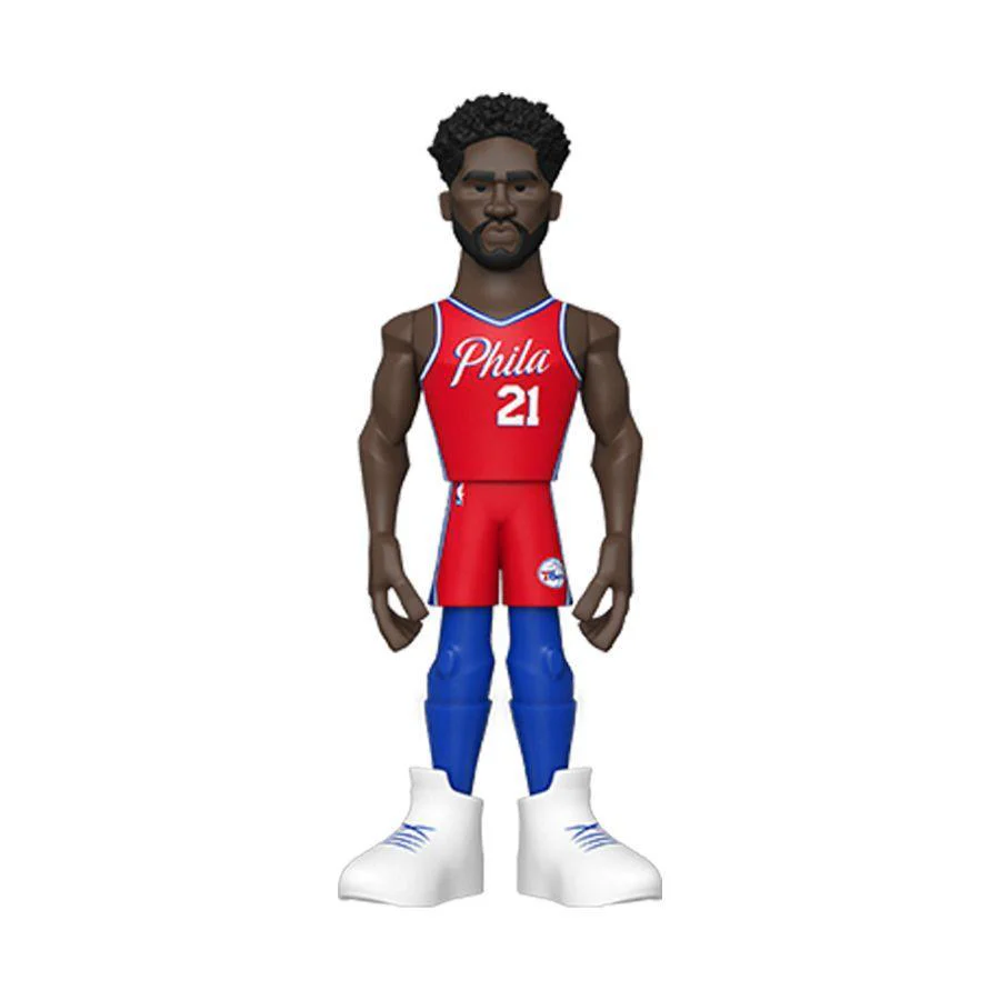 NBA: Sixers - Joel Embiid (CE'21) 5" Vinyl Gold (With Chase) - Image 3