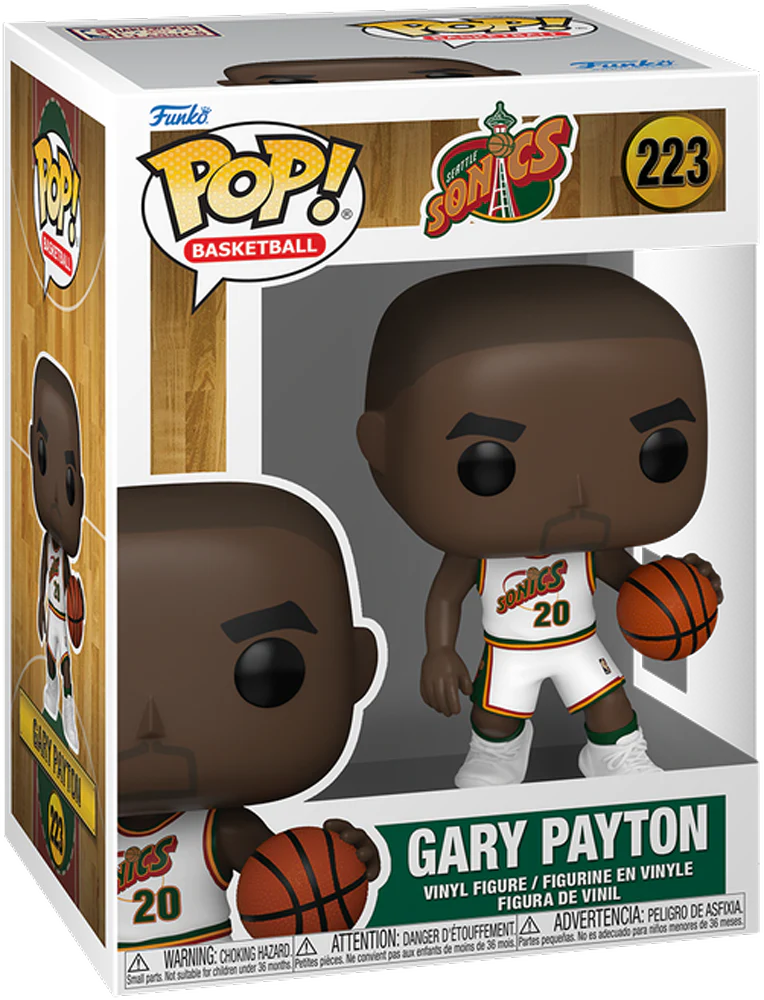 NBA: Sonics - Gary Payton Pop! Vinyl - Image 3