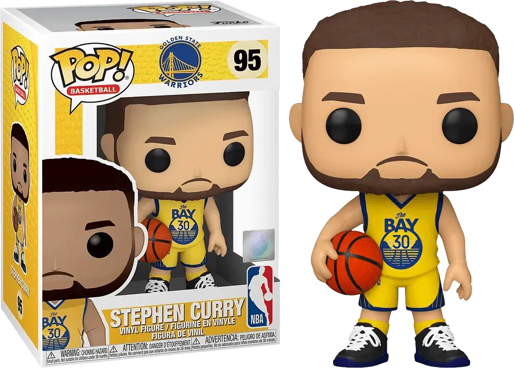 NBA: Warriors - Steph Curry (alternate) Pop! Vinyl