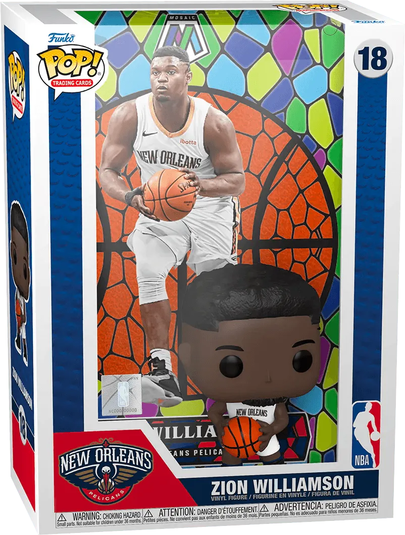 NBA - Zion Williamson (Mosaic) Pop! Trading Card