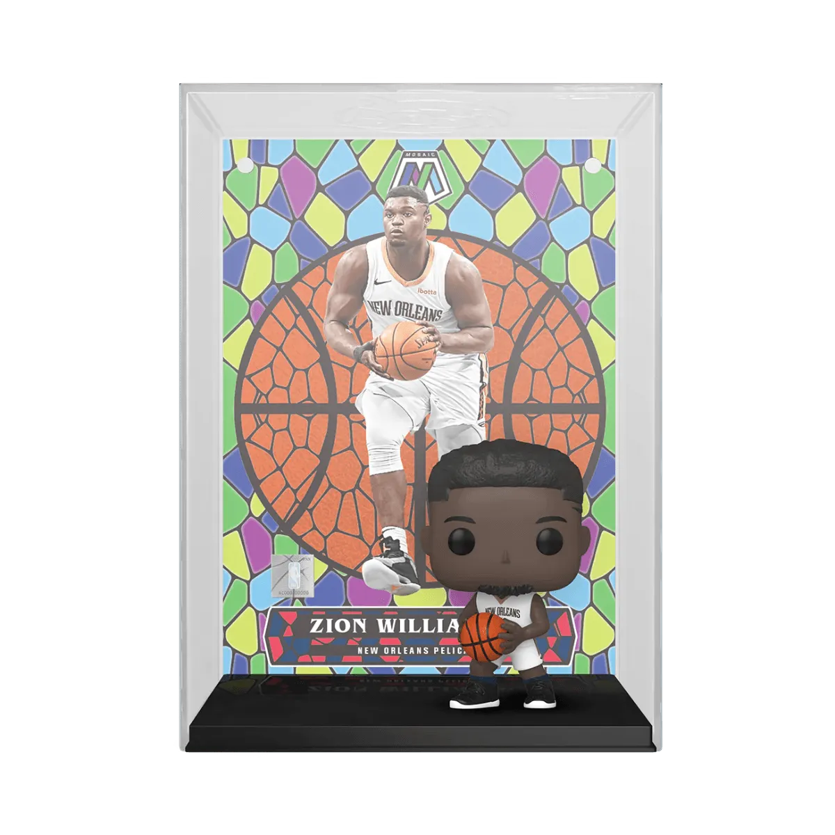 NBA - Zion Williamson (Mosaic) Pop! Trading Card - Image 2