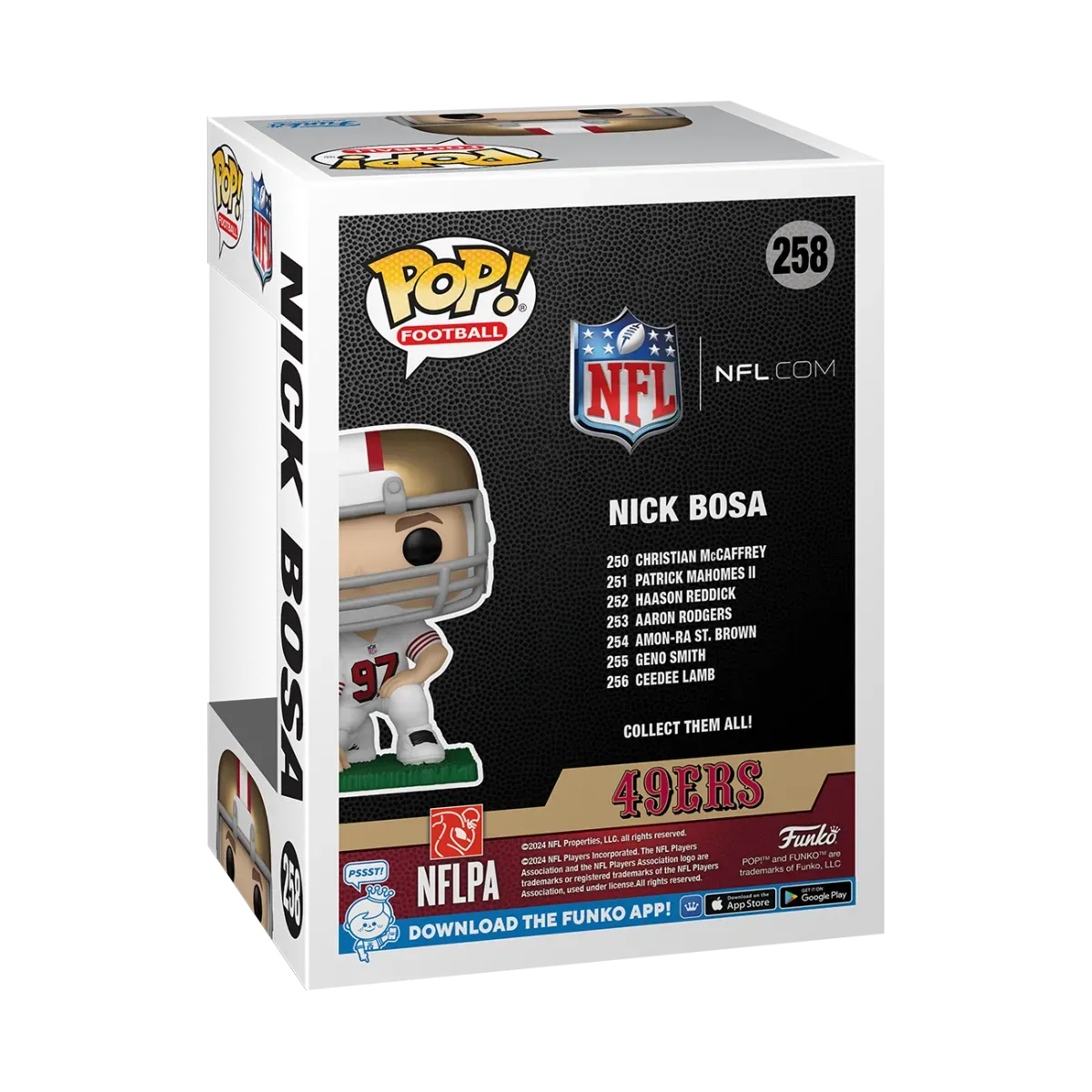 NFL: 49ers - Nick Bosa US Exclusive Pop! Vinyl [RS] - Image 4