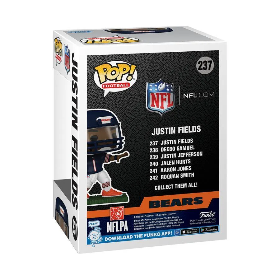 NFL: Bears - Justin Fields Pop! Vinyl - Image 4