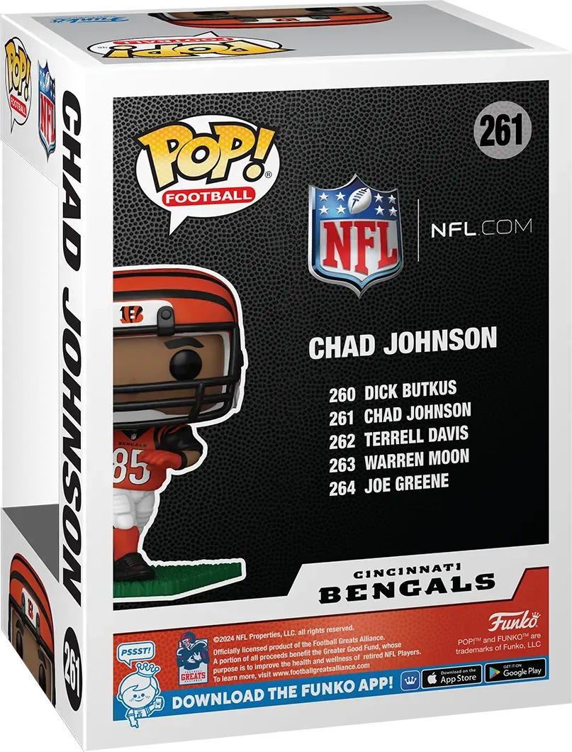 NFL: Bengals - Chad Johnson Pop! Vinyl - Image 4