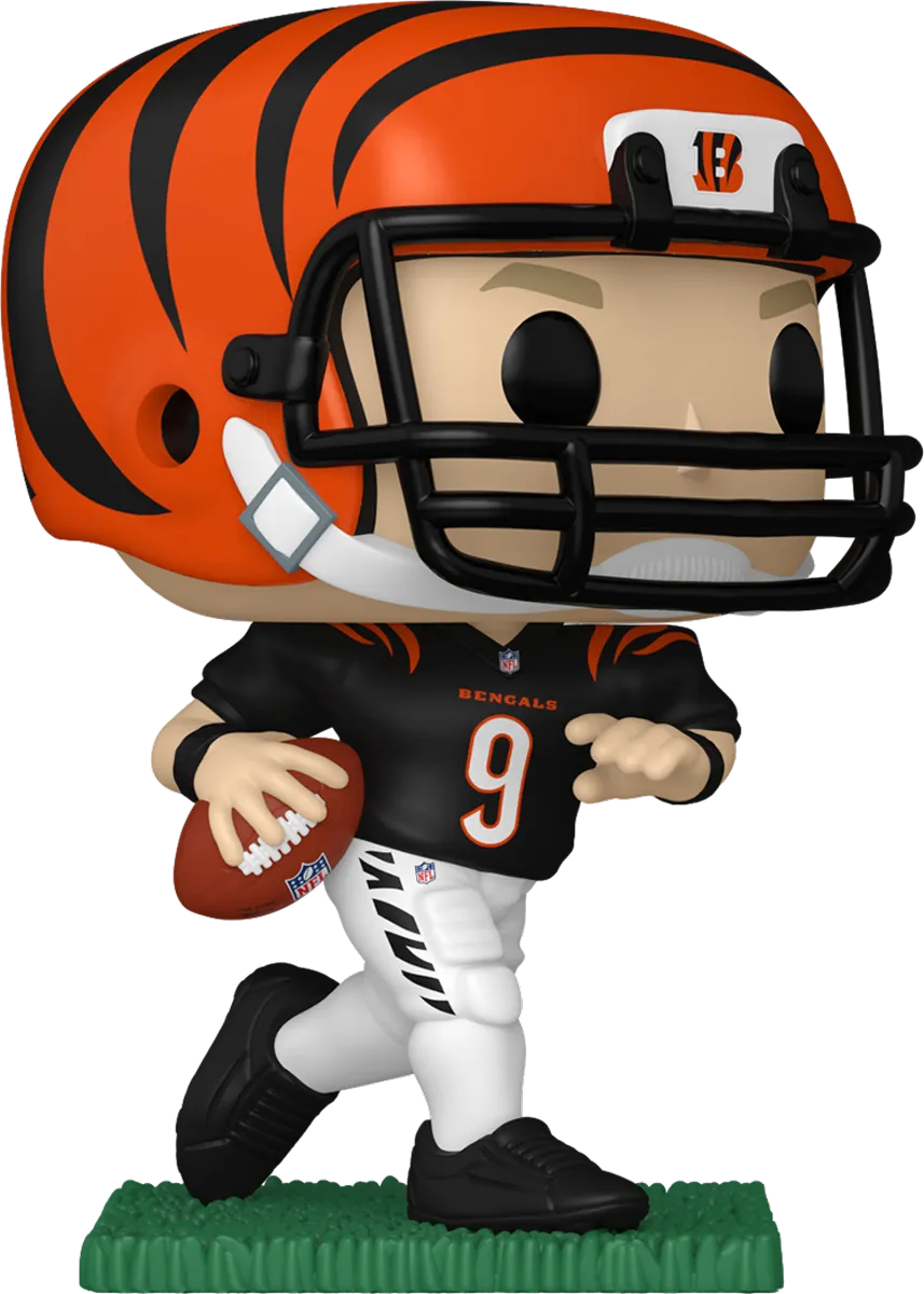NFL: Bengals - Joe Burrow (Black Jersey) US Exclusive Pop! Vinyl [RS] - Image 2